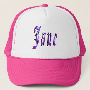 Floral "Jane" Nom, Casquette de camions