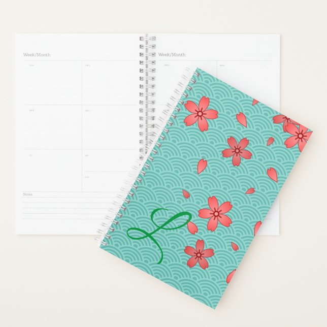 Floral japonais de fleurs de cerisiers (Devant avec enveloppe)