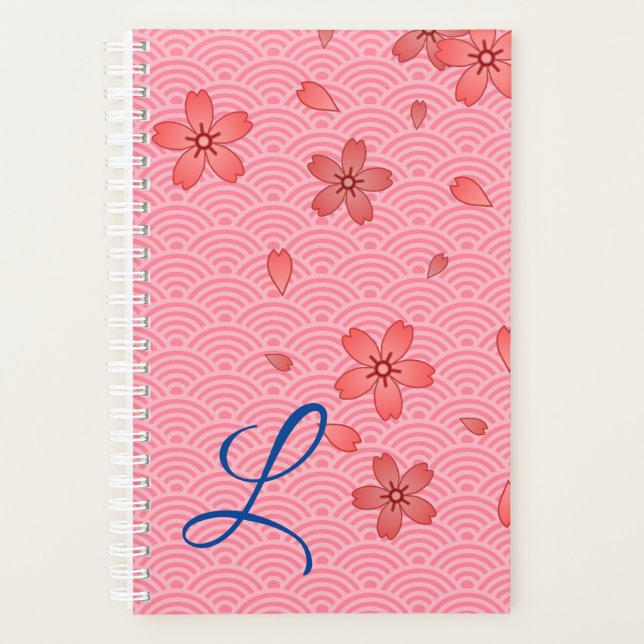 Floral japonais de fleurs de cerisiers (Devant)