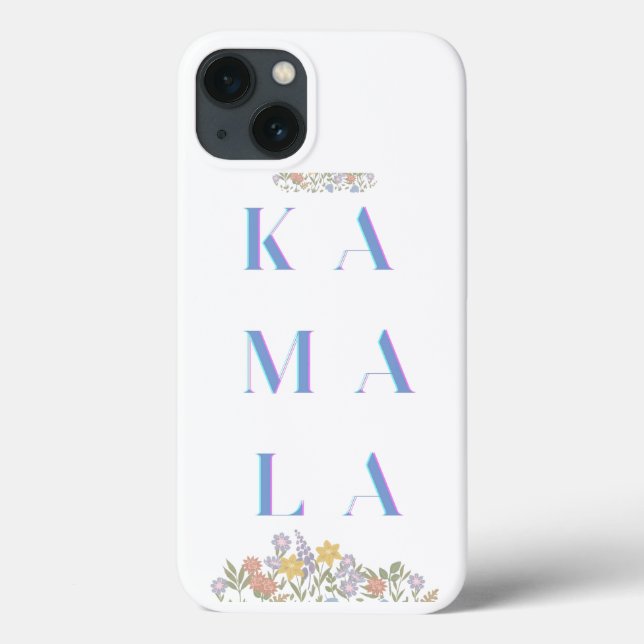 Floral Kamala Harris iPhone / coque ipad (Verso)