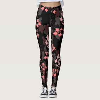 Floral leggings