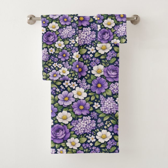floral lilas (En situation)