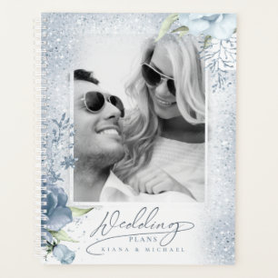 Floral Mariage Dusty Blue ID889