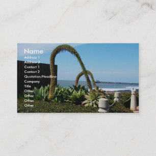 Floral Merveilles, Cartes de visite