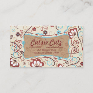 Floral Merveilles Cartes de visite