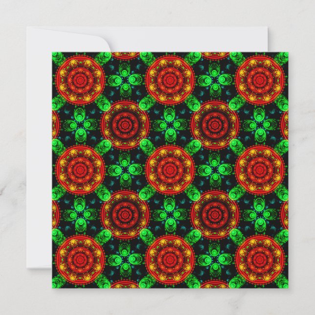 Floral Modern Boho Elegant Abstract Pattern #504 (Devant)