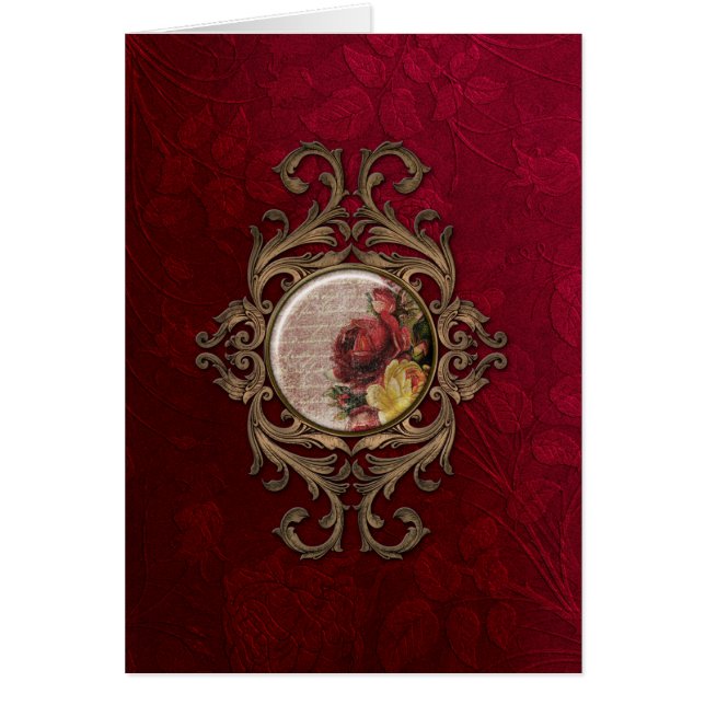 Floral orné vintage (Devant)