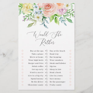 Floral Peach Voudrait Elle Plutôt Fête des mariées