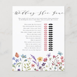 Floral Printemps été Mariage jeu de chaussures