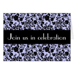 Floral Rococo Mariage, invitation mariage