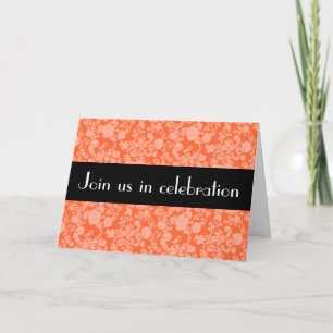 Floral Rococo Mariage, invitation mariage