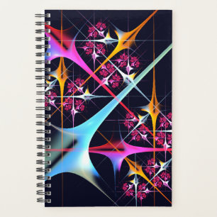 Floral rose moderne Art Abstrait Couleur Motif #01
