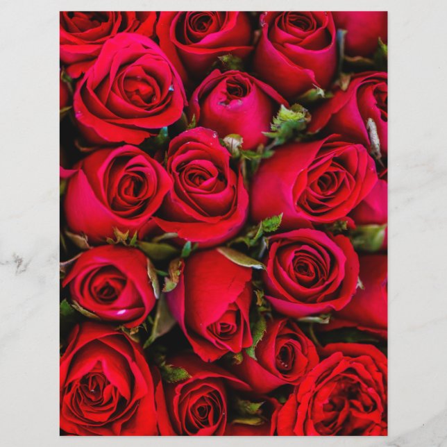 Floral Roses rouges (Devant)