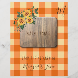 Floral rustique ferme recette organisateur diviseu