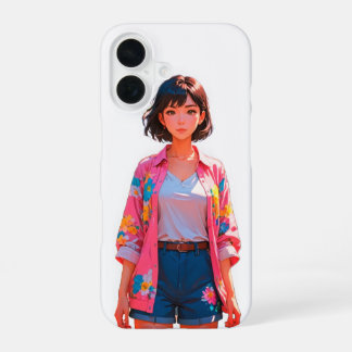 Floral Summer Chic iPhone 16 Coque