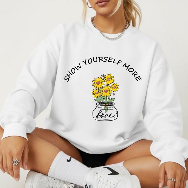  Floral sweatshirt for women (Créateur téléchargé)