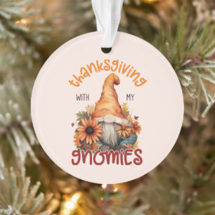 Floral Thanksgiving avec mes Gnomies