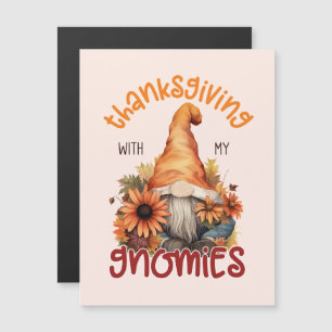 Floral Thanksgiving avec mes Gnomies