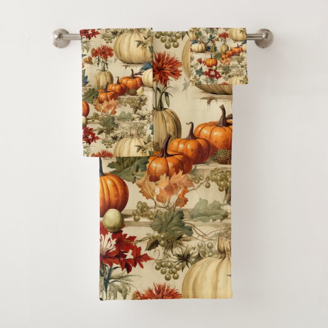 Floral Thanksgiving Motif Vintage (10) (En situation)