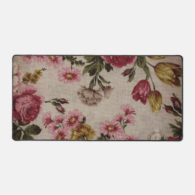 Floral vintage, belles fleurs (Recto)
