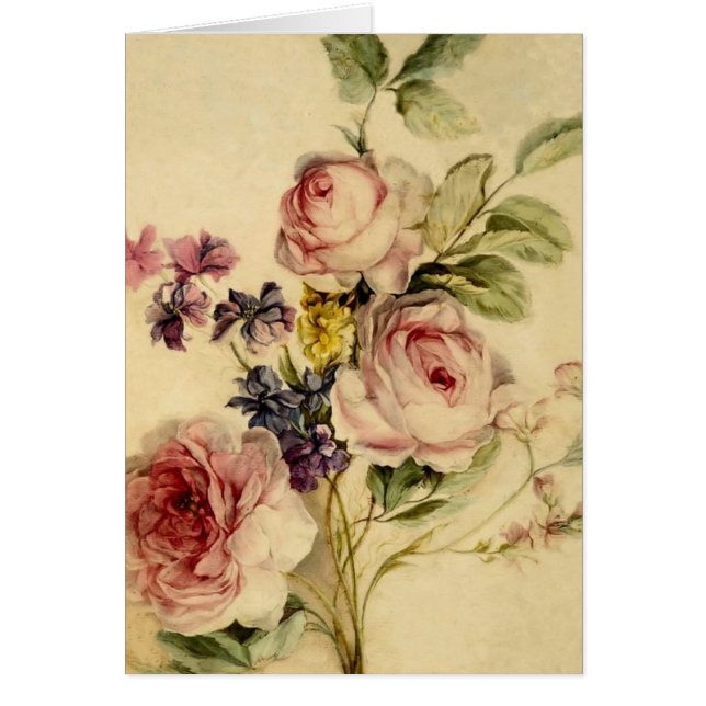 Floral vintage du XVIIIème siècle (Devant)