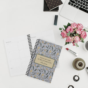 Floral vintage Jaune et Vert Illustré