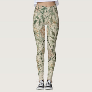Floral William Morris Medway Leggings Motifs
