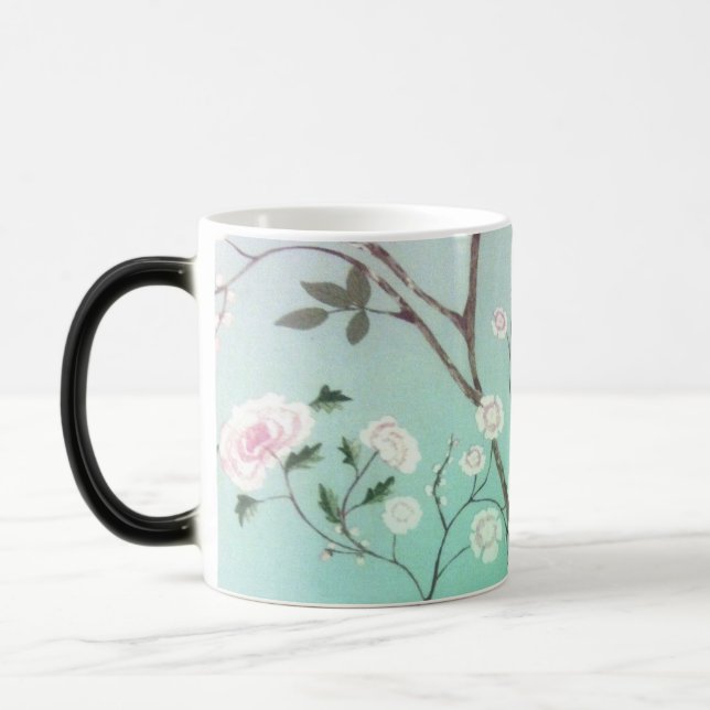 floralBlack/blanc à la mode tasse Morphing de 325 (Gauche)