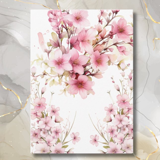 FLORALE POUR ALLER AVEC FAIRE-PART DE MARIAGE VELL (Créateur téléchargé)