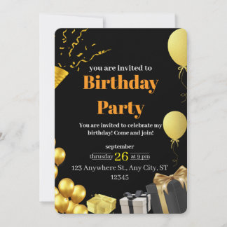 Florales élégantes : Carte d'anniversaire minimali