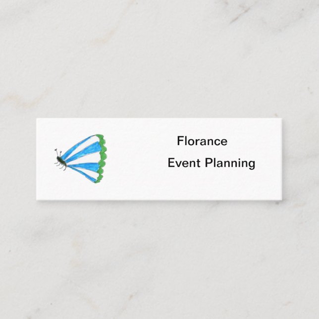 Florance Mini Carte de visite (Devant)