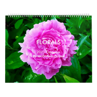 Floraux par MultiMediaSusan 2025 Calendrier