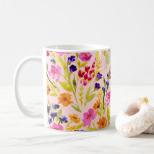 Flore d'aquarelle - Mug