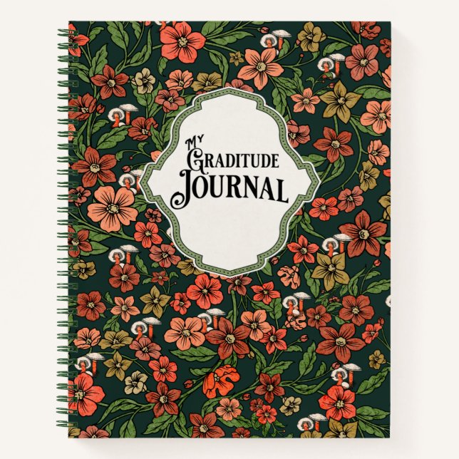 Flore du journal du Carnet spiral (Devant)