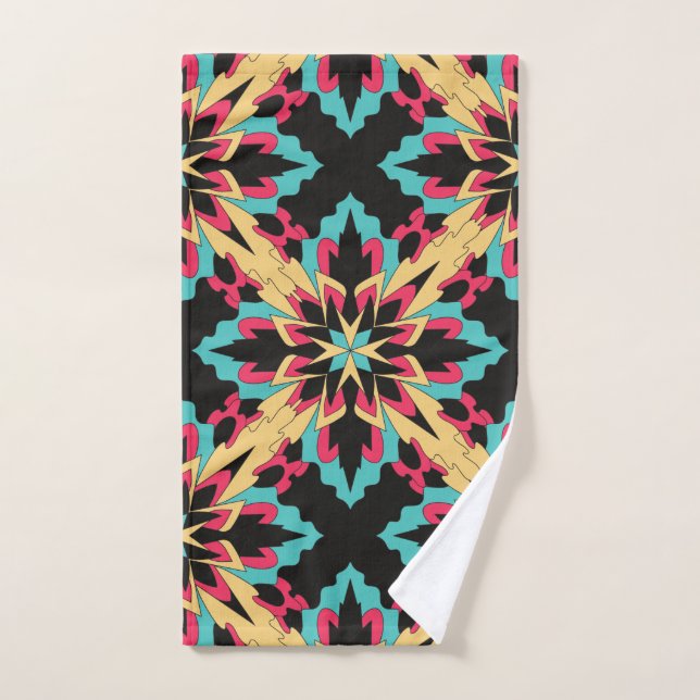 Flore Et Glamour Faisant De La Mode Mignonne (Serviette à main)