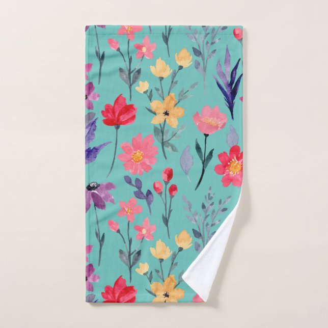 Flore Et Glamour Nature Motif Sans Seamless (Serviette à main)