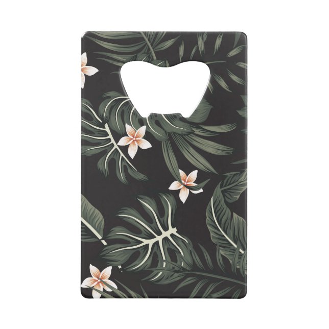 Flore nocturne tropicale : Exotique Vintage. (Devant)
