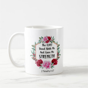 Flore Rose Bible Verse Mug 2 Timothy Mug