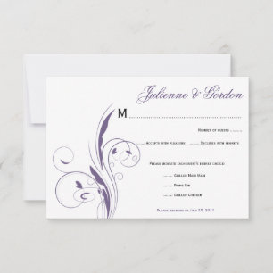 Flore violet générique RSVP