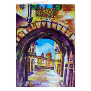 FLORENCE ANTIQUE ALLEY VOIR ÉGLISE CESTELLO