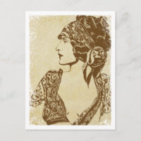 "Florence" ~ Carte postale des années 20