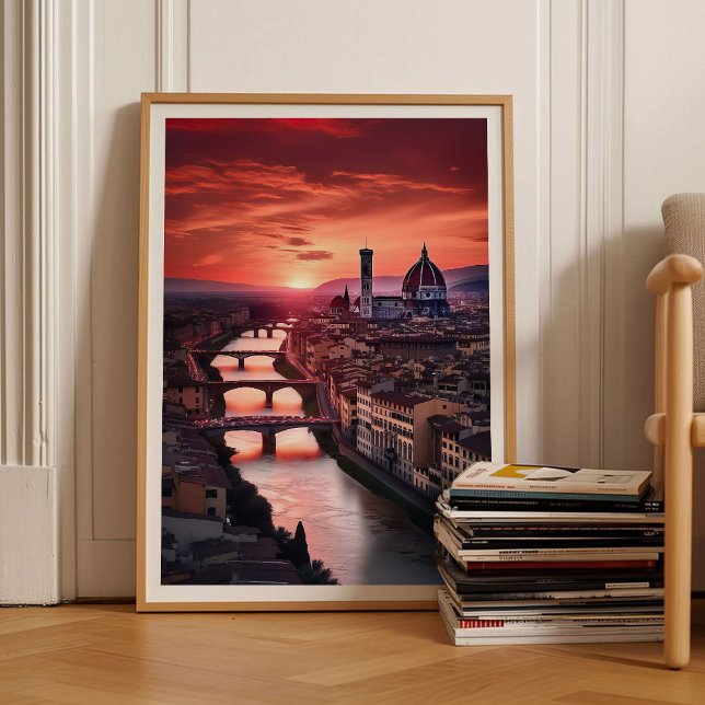Florence Impression Italie Œuvre d'art Florence Af (Créateur téléchargé)