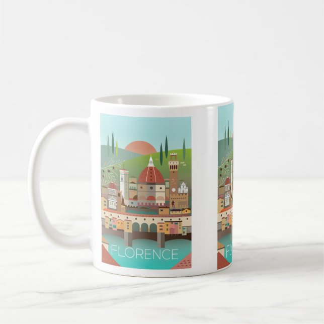 Florence, Italie Mug (Gauche)