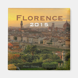 Florence Italie Souvenir Frigo Magnet Changement A