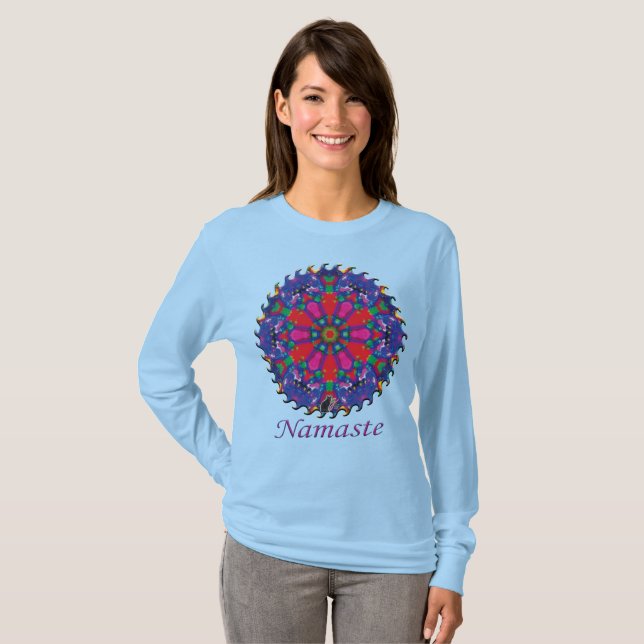 Florence Namaste Kaléidoscope T-shirt (Devant entier)