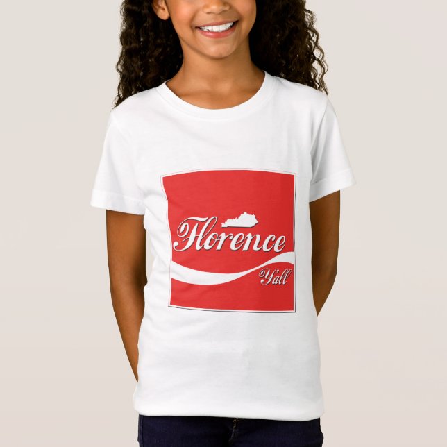 Florence vous T-shirt de filles (Devant)