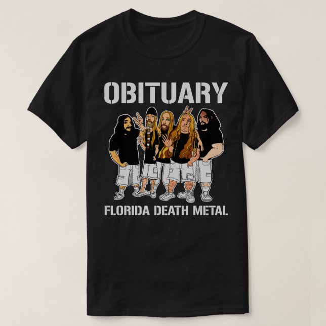 Florida Death Metal TShirt (Design devant)
