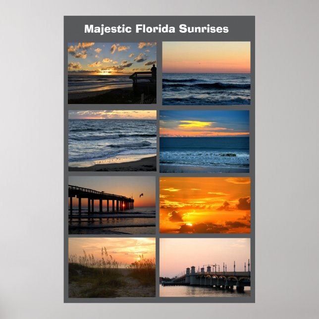 Florida Sunrises Print, Value Poster Paper (Matte) (Devant)