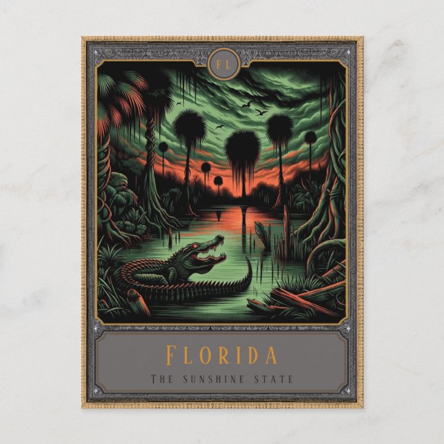 Floride | Carte postale Art gothique (Devant)