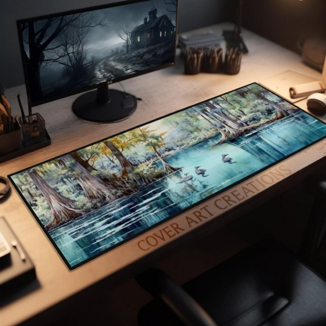 Floride Everglades Marais, Aquarelle (Créateur téléchargé)